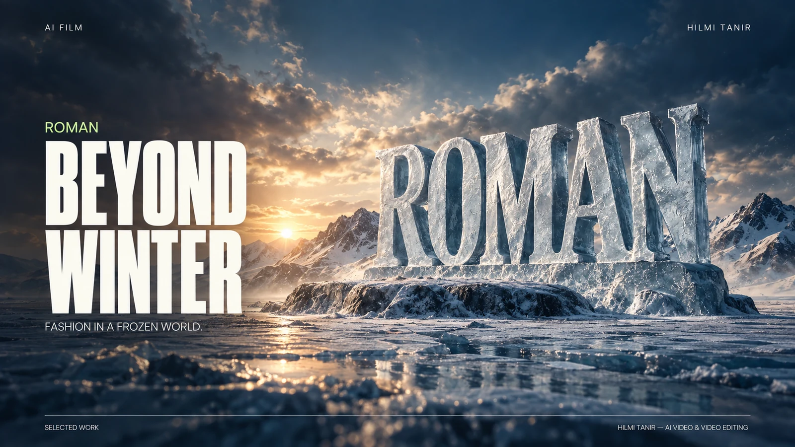 Roman — Kışın Ötesinde — AI reklam filmi