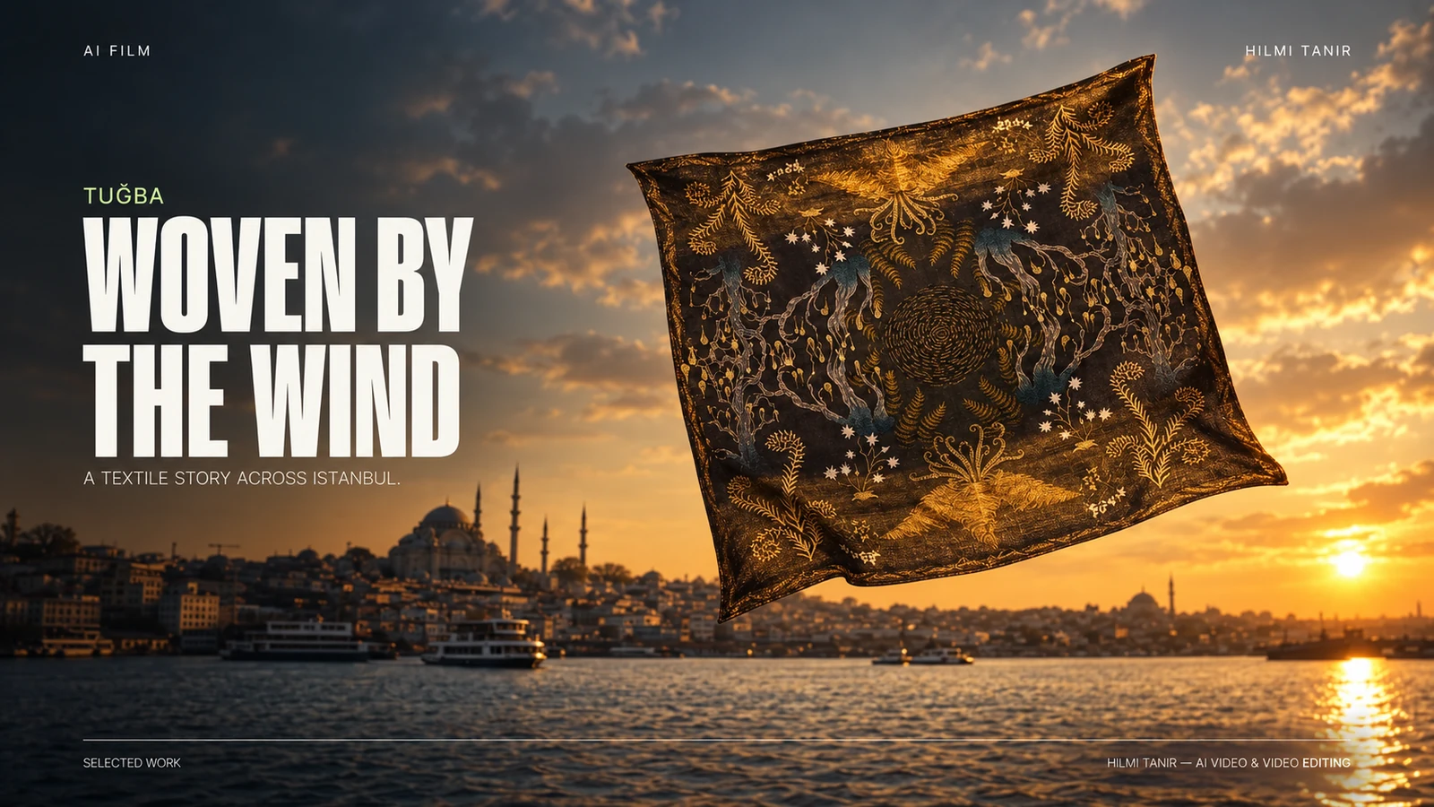 Tuğba — Rüzgârın Dokusu — AI reklam filmi